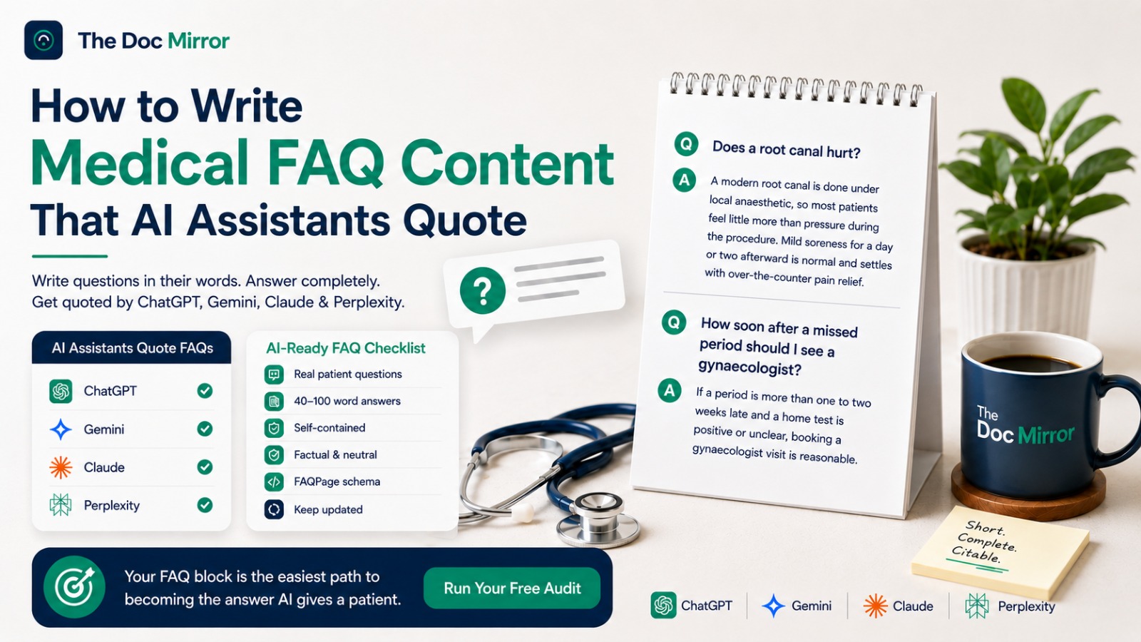 10 medical faq content ai