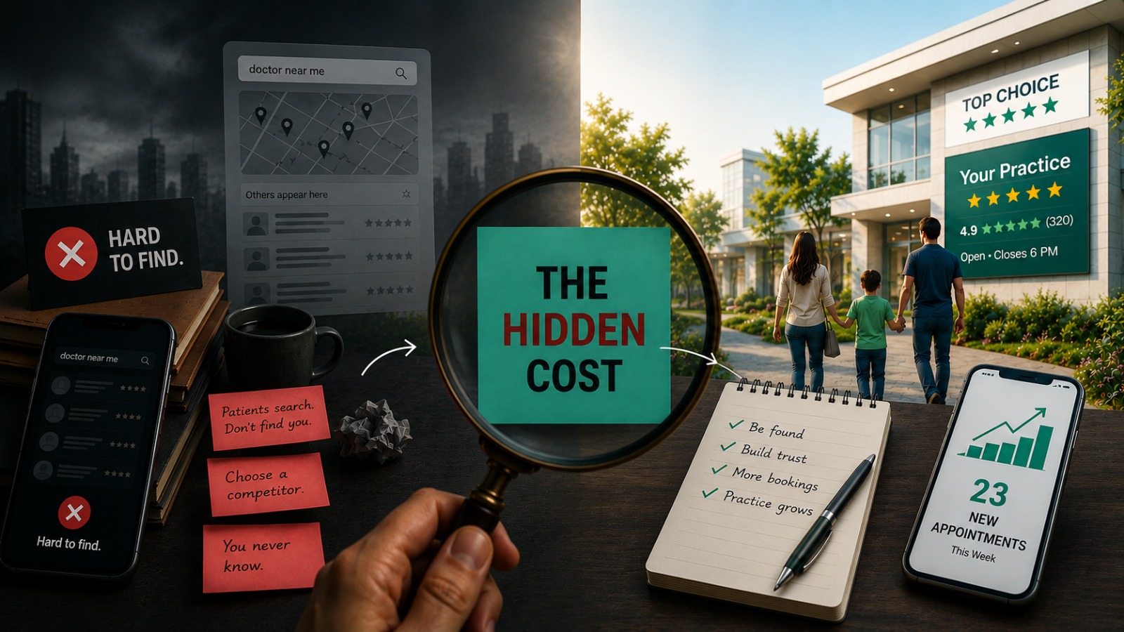 Why Most Doctors Ignore Online Visibility - and the Hidden Cost of Doing Nothing