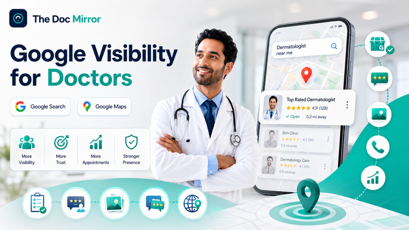 Google visibility guide for doctors